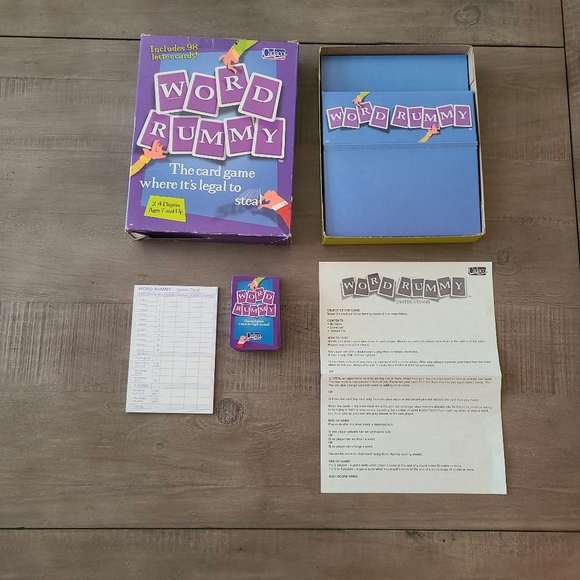 Word Rummy Card Game - Picture 2 of 4